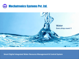 Smart Digital Integrated Water Resource