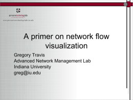 Visualizing network flows