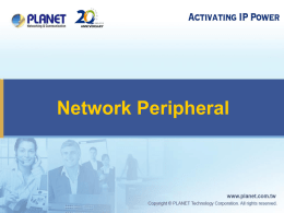 PLANET Network Peripheral Products