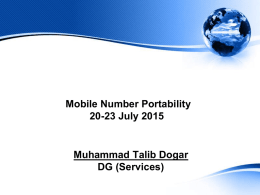 introduction to mobile number portability