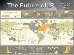 The Future of IP - Network Security Portfolio
