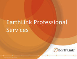 EarthLink Professional Services