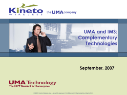 UMA - Tmcnet
