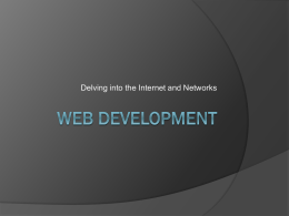 Web Development Slides