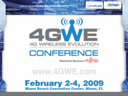 "4G Wireless Evolution Tutorial" (pptx)