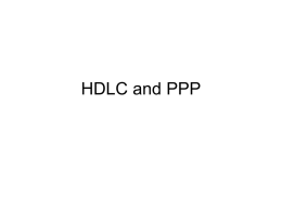 HDLC and PPP - web.iiit.ac.in