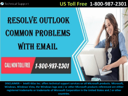 Resolve Outlook Common Problems With Email