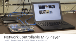 Embedded MP3 Player