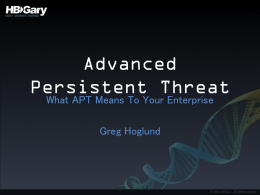 Advanced Persistent Threatx 3.22 MiB application