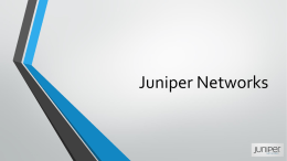 Juniper Products