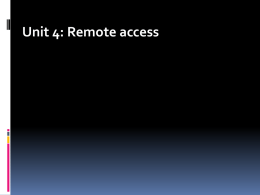 remote accessx