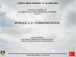 turkey awos training 1.0 / alanya 2005