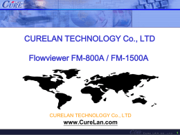 CURELAN TECHNOLOGY Co., LTD Flowviewer FM-800A