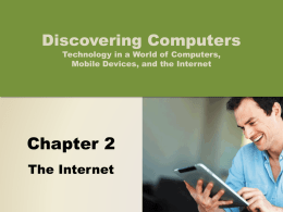 Discovering computers