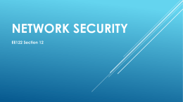 Network Security - EECS: www