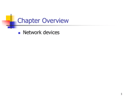 Chapter Overview