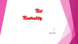 Net Neutrality - WordPress.com