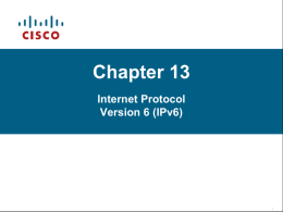 Chapter 8 Layer 2 Switching and Spanning Tree Protocol (STP)