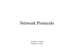 Networking TCP/IP