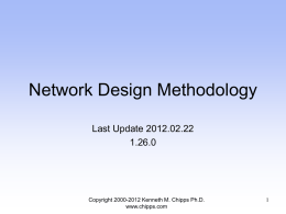 Network Design Methodology