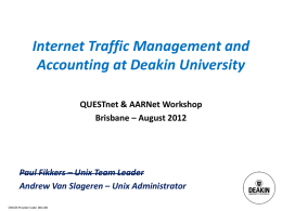 Deakin+2012-Questnet-AARNet-Workshop