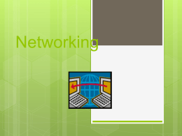 Network definitions
