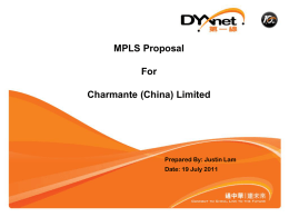 Charmante-Proposal.ppsx - Epochal Tech Holding Limited