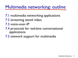 client - Multimedia networking and Internet Lab