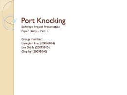 Port Knocking