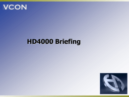 Presentation - HD4000
