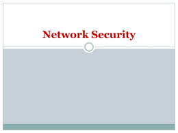 Network Security File - e