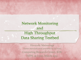Proposal on Networking Monitoring Among Belle II Sites