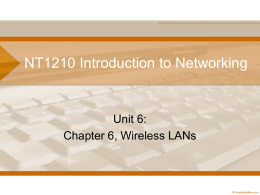 Introduction to Networking ITT Version