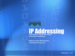 IP Address - adikristanto.net