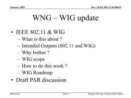 January 2003 - IEEE Mentor