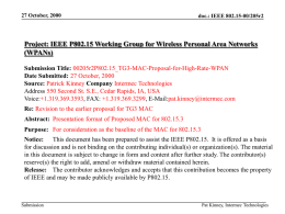 00205r2P802-15_TG3-MAC-Proposal-for-High-Rate