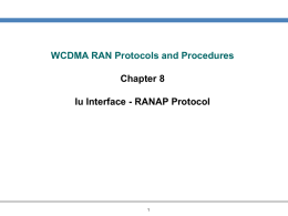 wcdmaranprotocolsandprocedures-120913010015-phpapp01