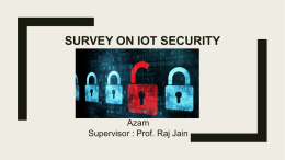 Survey on IoT