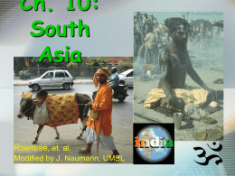 Chapter 12: South Asia - North Penn School District