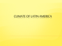 Climate of Latin America