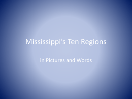 Mississippi`s Ten Regions