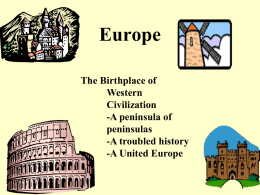 The Birthplace of Western Civilization
