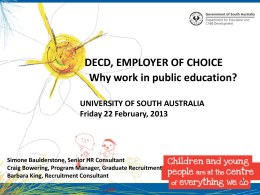DECD - University of South Australia