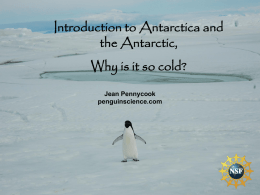 Introduction to Antarctica, Why is it so Cold