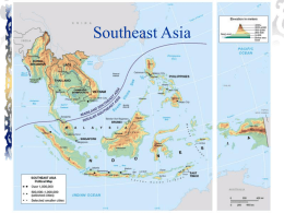 Southeast Asia - DePaul University GIS Collaboratory