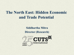 The North East: Hidden Economic and Trade Potential