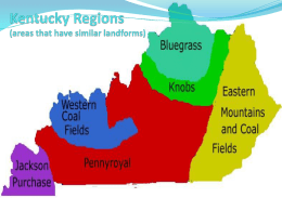 Kentucky Regions