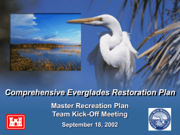Eller PPT Presentation - South Florida Ecosystem Restoration Task