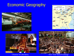 Economic Geography PPT