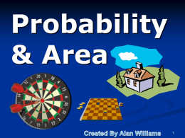 Probability & Area